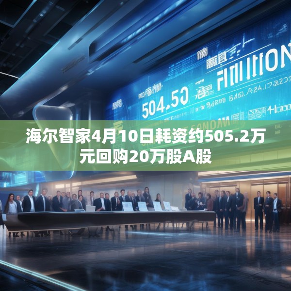 海尔智家4月10日耗资约505.2万元回购20万股A股