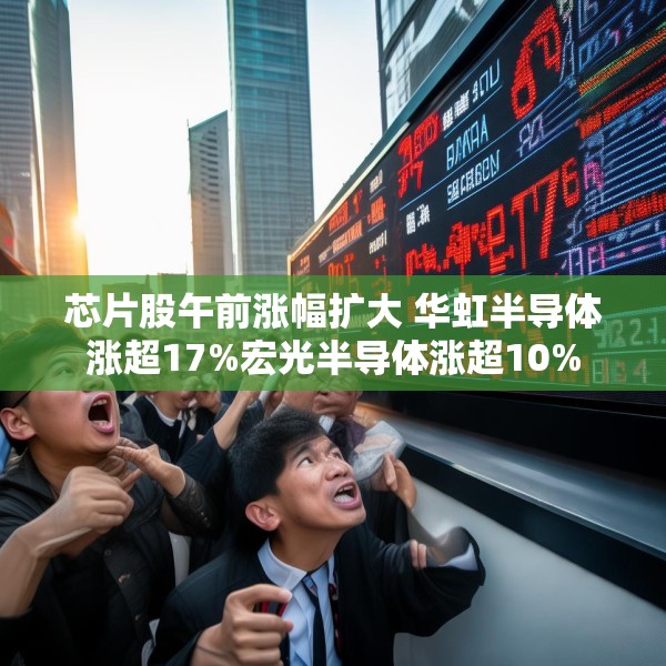 芯片股午前涨幅扩大 华虹半导体涨超17%宏光半导体涨超10%