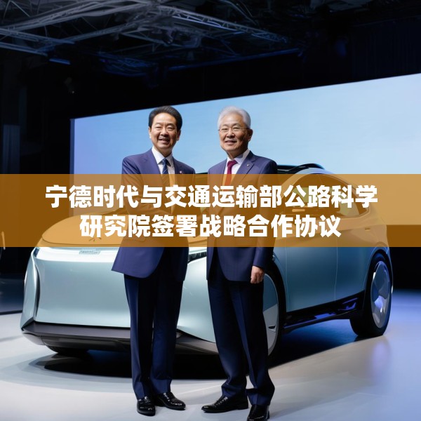 宁德时代与交通运输部公路科学研究院签署战略合作协议