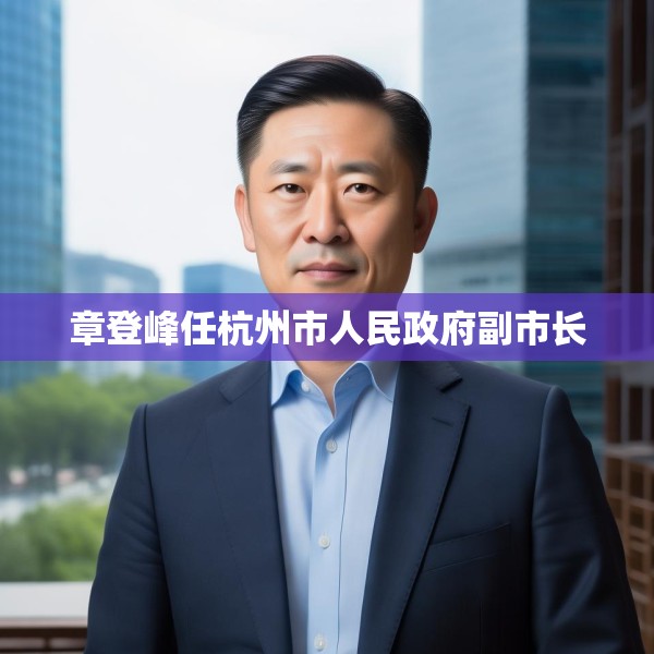 章登峰任杭州市人民政府副市长