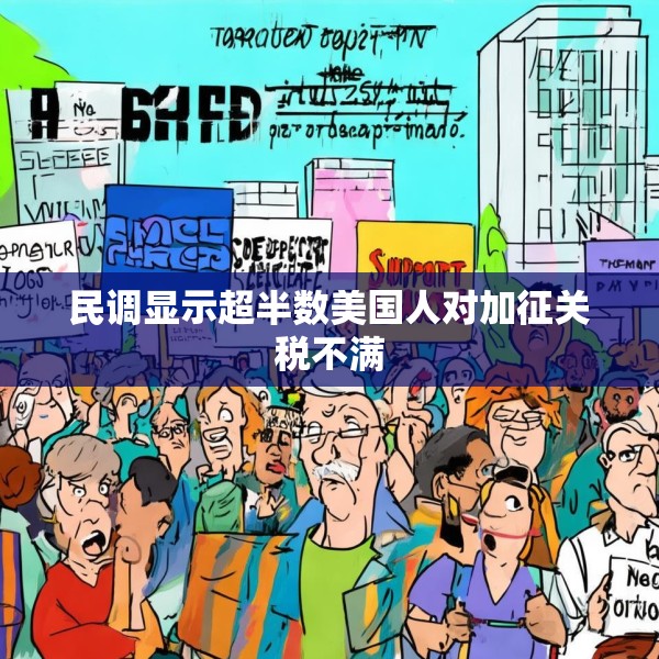 民调显示超半数美国人对加征关税不满