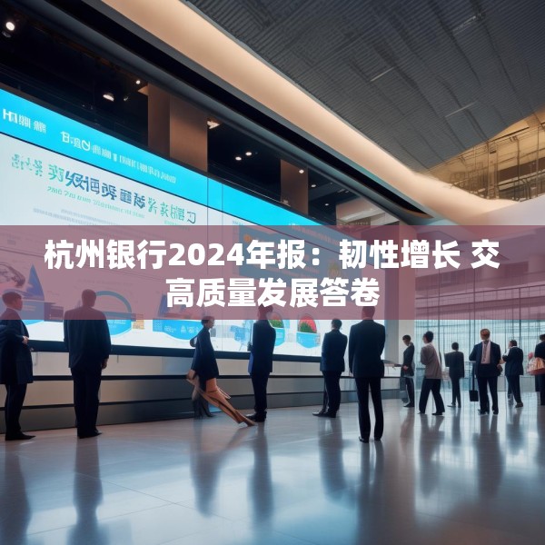 杭州银行2024年报：韧性增长 交高质量发展答卷