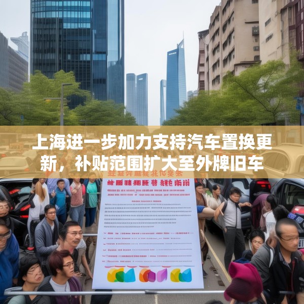 上海进一步加力支持汽车置换更新，补贴范围扩大至外牌旧车