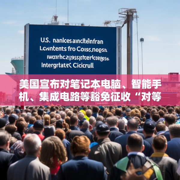 美国宣布对笔记本电脑、智能手机、集成电路等豁免征收“对等关税”