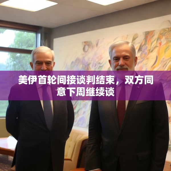 美伊首轮间接谈判结束，双方同意下周继续谈