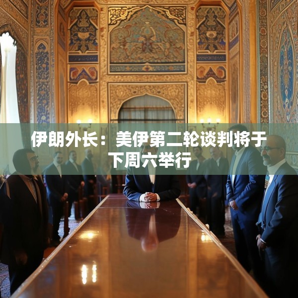 伊朗外长：美伊第二轮谈判将于下周六举行