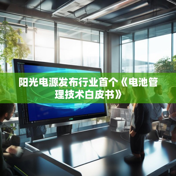 阳光电源发布行业首个《电池管理技术白皮书》