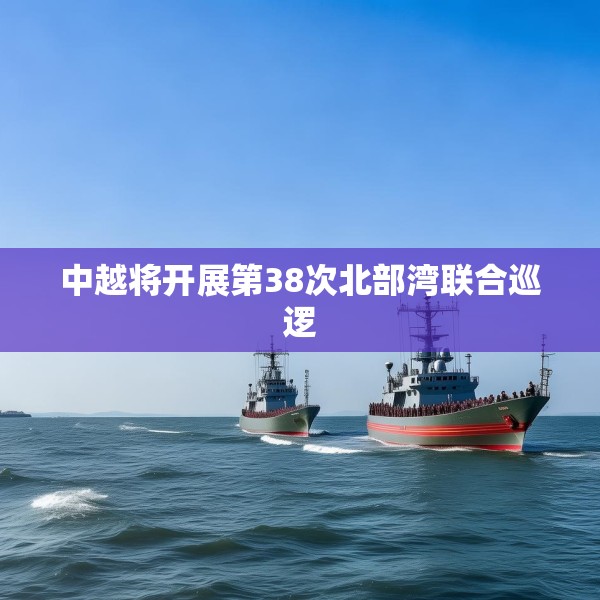 中越将开展第38次北部湾联合巡逻