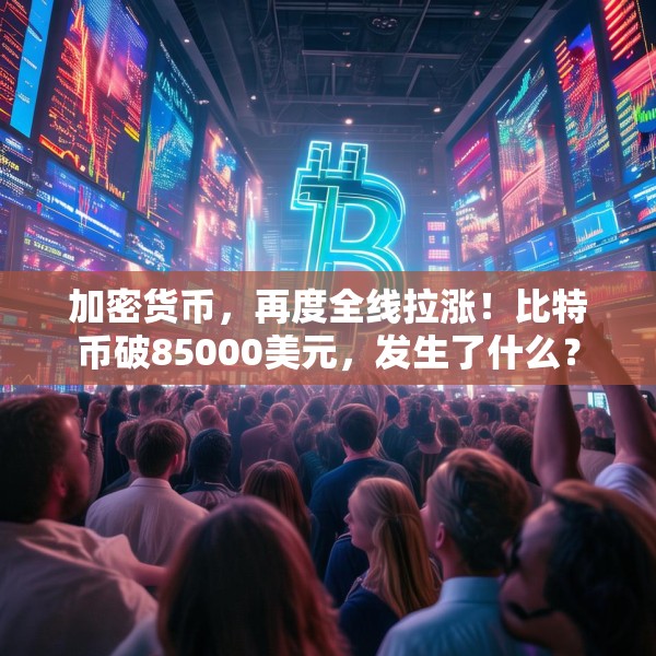 加密货币，再度全线拉涨！比特币破85000美元，发生了什么？