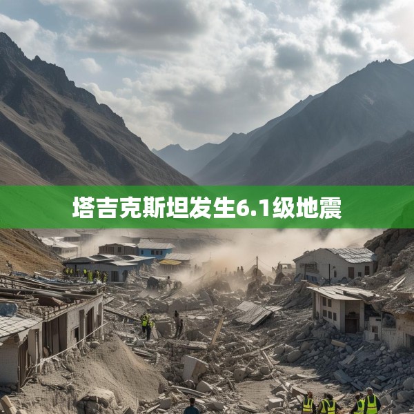 塔吉克斯坦发生6.1级地震