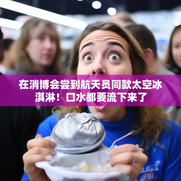 在消博会尝到航天员同款太空冰淇淋！口水都要流下来了