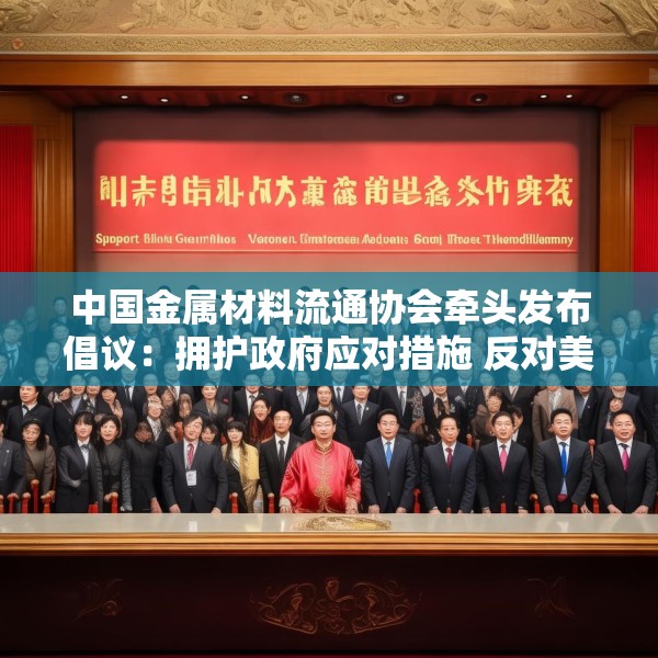 中国金属材料流通协会牵头发布倡议：拥护政府应对措施 反对美国贸易霸权
