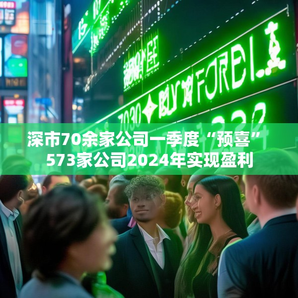 深市70余家公司一季度“预喜” 573家公司2024年实现盈利