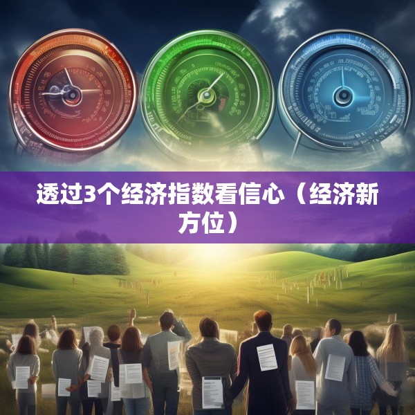 透过3个经济指数看信心（经济新方位）