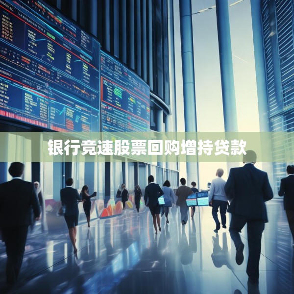 银行竞速股票回购增持贷款