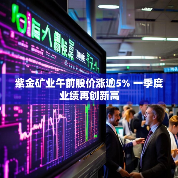 紫金矿业午前股价涨逾5% 一季度业绩再创新高