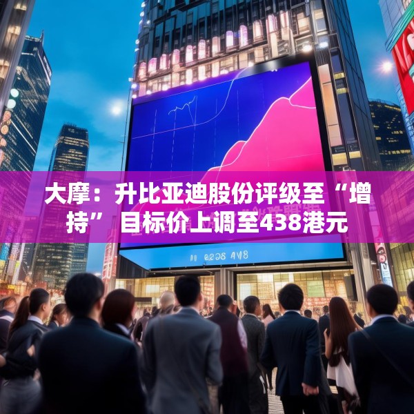 大摩：升比亚迪股份评级至“增持” 目标价上调至438港元