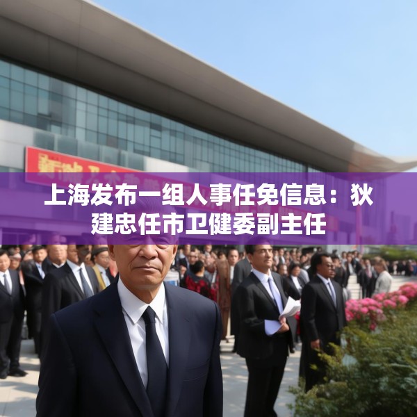上海发布一组人事任免信息：狄建忠任市卫健委副主任