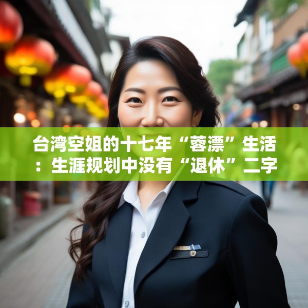 台湾空姐的十七年“蓉漂”生活：生涯规划中没有“退休”二字