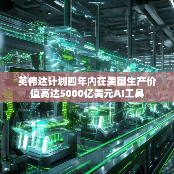 英伟达计划四年内在美国生产价值高达5000亿美元AI工具