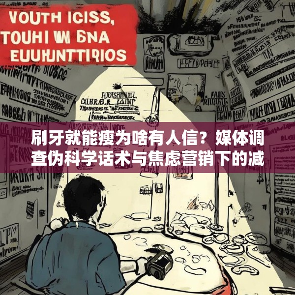 刷牙就能瘦为啥有人信？媒体调查伪科学话术与焦虑营销下的减肥陷阱