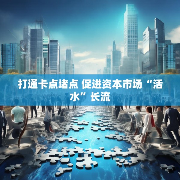 打通卡点堵点 促进资本市场“活水”长流