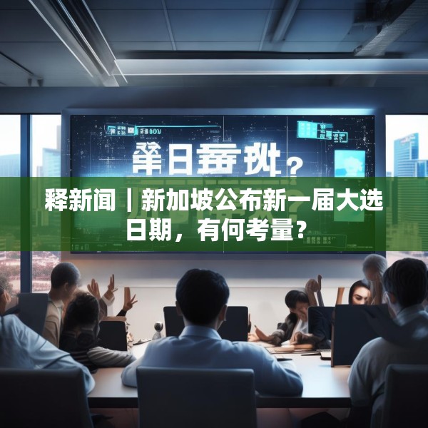 释新闻｜新加坡公布新一届大选日期，有何考量？