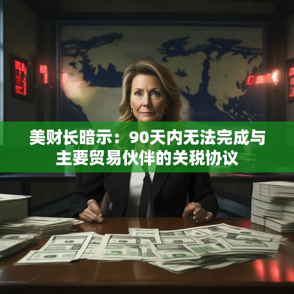 美财长暗示：90天内无法完成与主要贸易伙伴的关税协议