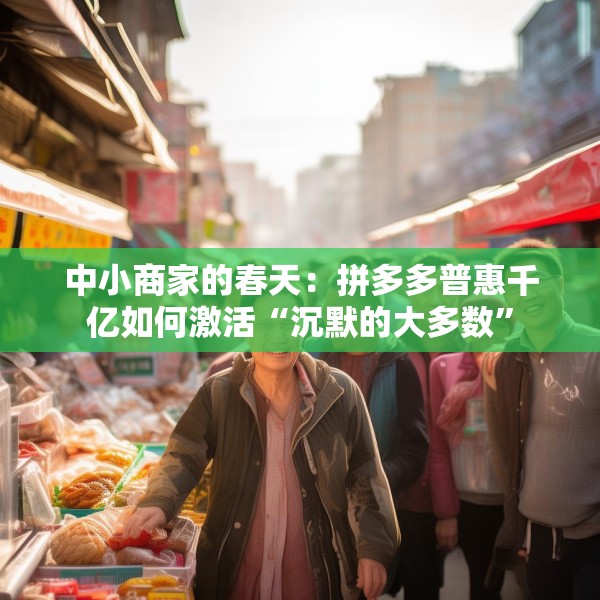 中小商家的春天：拼多多普惠千亿如何激活“沉默的大多数”