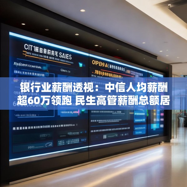银行业薪酬透视：中信人均薪酬超60万领跑 民生高管薪酬总额居首
