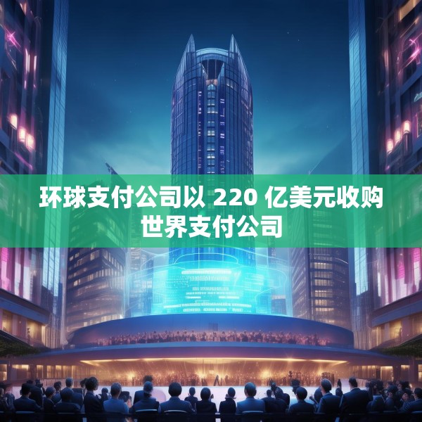 环球支付公司以 220 亿美元收购世界支付公司