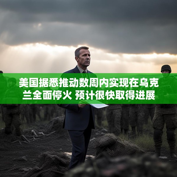 美国据悉推动数周内实现在乌克兰全面停火 预计很快取得进展