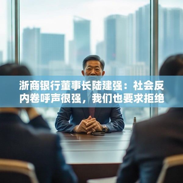 浙商银行董事长陆建强：社会反内卷呼声很强，我们也要求拒绝无效加班