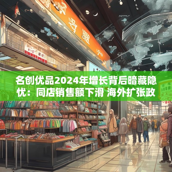名创优品2024年增长背后暗藏隐忧：同店销售额下滑 海外扩张政策存不确定性与市场愈发饱和