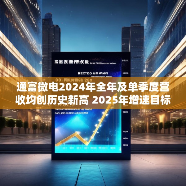通富微电2024年全年及单季度营收均创历史新高 2025年增速目标高于行业预期