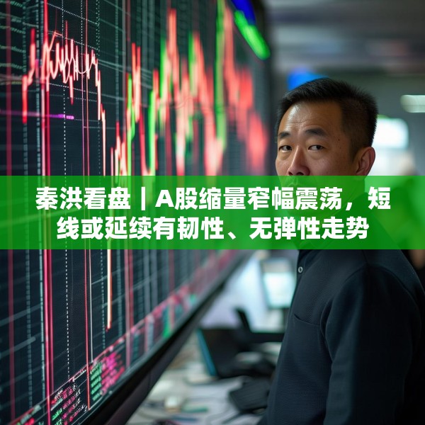 秦洪看盘｜A股缩量窄幅震荡，短线或延续有韧性、无弹性走势