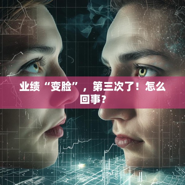 业绩“变脸”，第三次了！怎么回事？