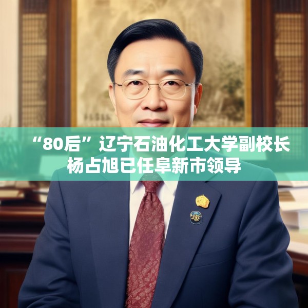 “80后”辽宁石油化工大学副校长杨占旭已任阜新市领导
