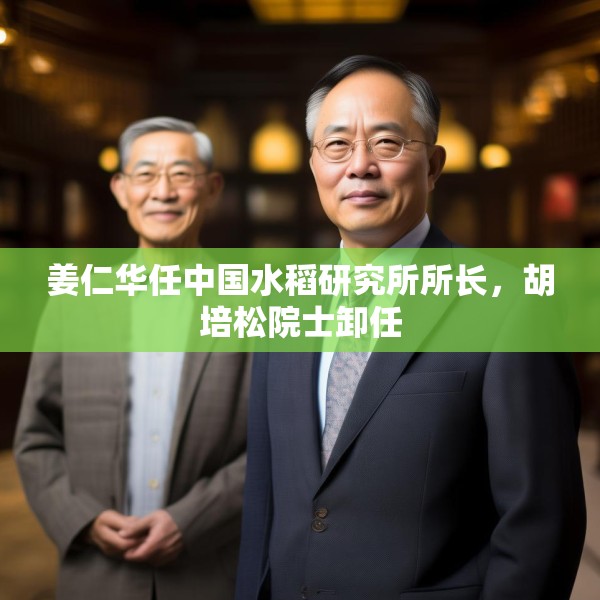 姜仁华任中国水稻研究所所长，胡培松院士卸任