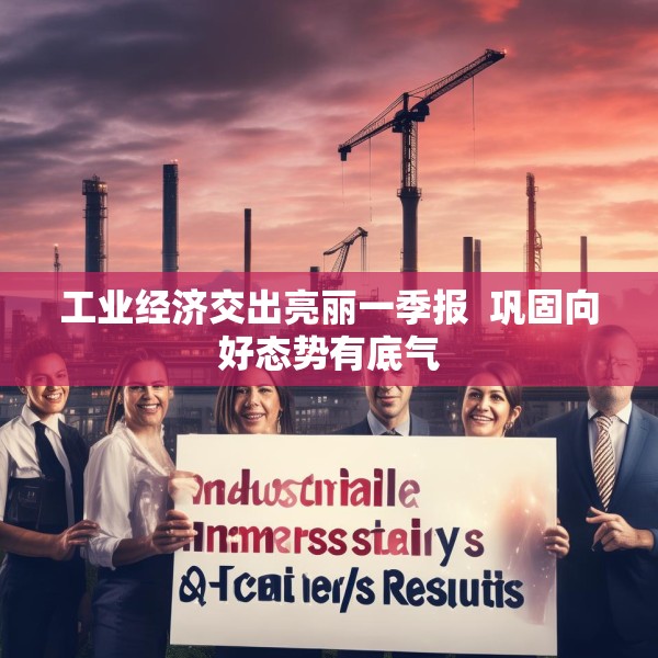 工业经济交出亮丽一季报  巩固向好态势有底气