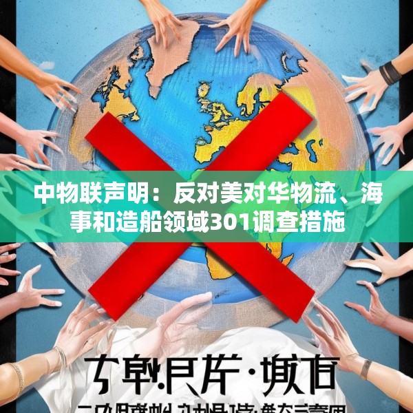 中物联声明：反对美对华物流、海事和造船领域301调查措施