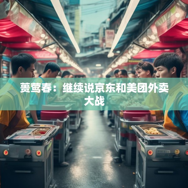 蒉莺春：继续说京东和美团外卖大战