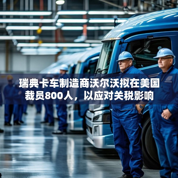 瑞典卡车制造商沃尔沃拟在美国裁员800人，以应对关税影响