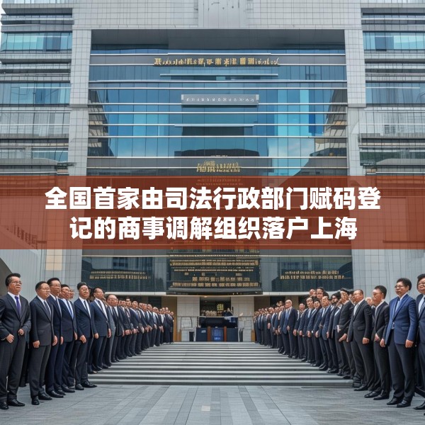 全国首家由司法行政部门赋码登记的商事调解组织落户上海