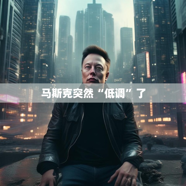 马斯克突然“低调”了