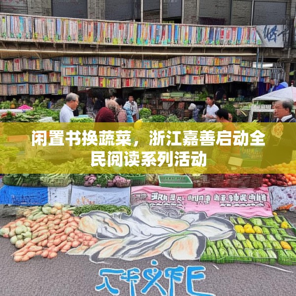 闲置书换蔬菜，浙江嘉善启动全民阅读系列活动