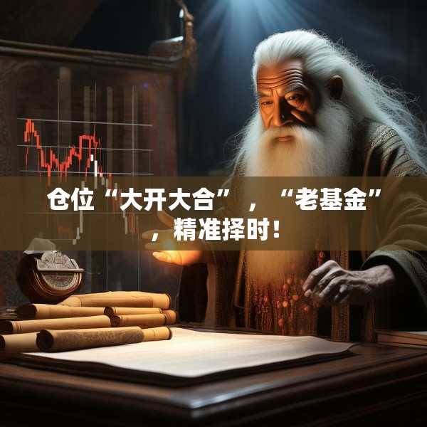 仓位“大开大合” ，“老基金”，精准择时！