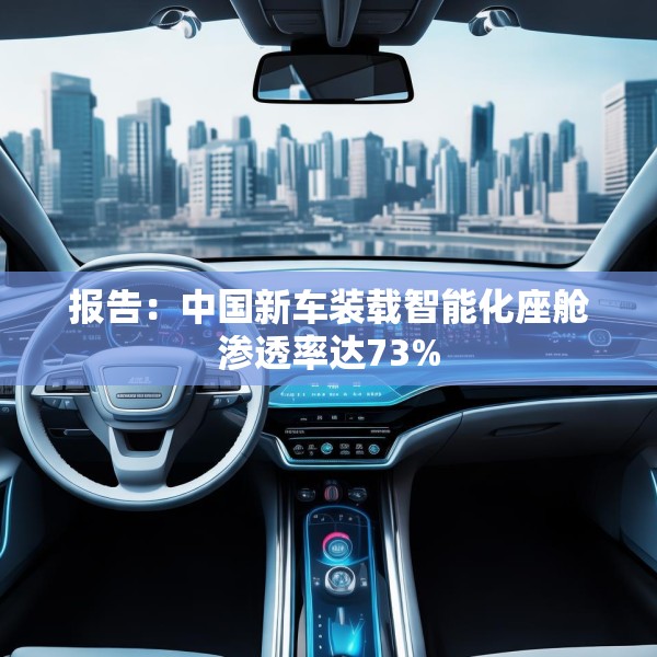 报告：中国新车装载智能化座舱渗透率达73%