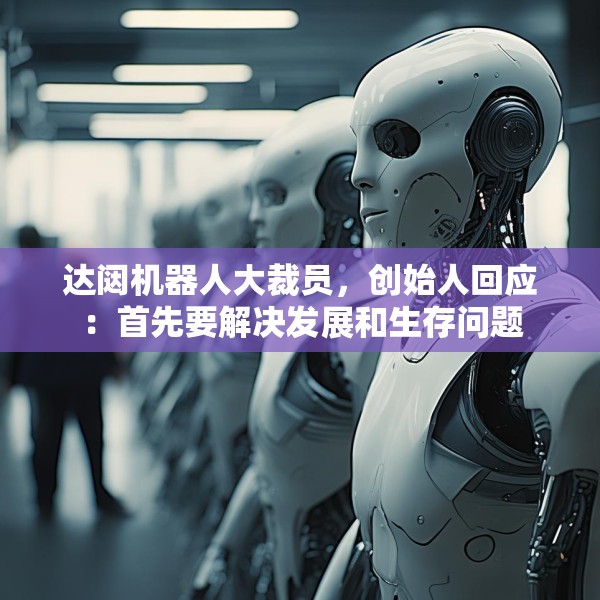 达闼机器人大裁员，创始人回应：首先要解决发展和生存问题