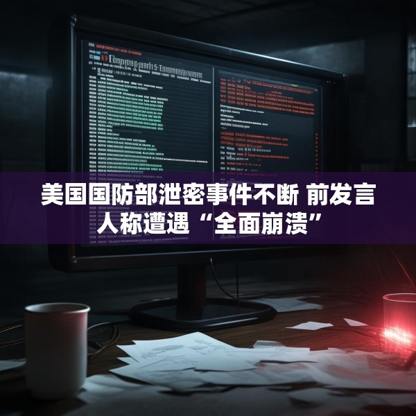 美国国防部泄密事件不断 前发言人称遭遇“全面崩溃”